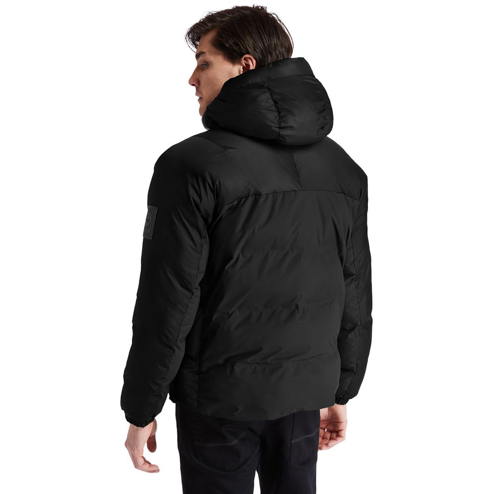 Timberland Μπουφαν Ανδρικα Μαυρα - Neo Summit Hooded Χειμώνας - Greece 5903126-SH